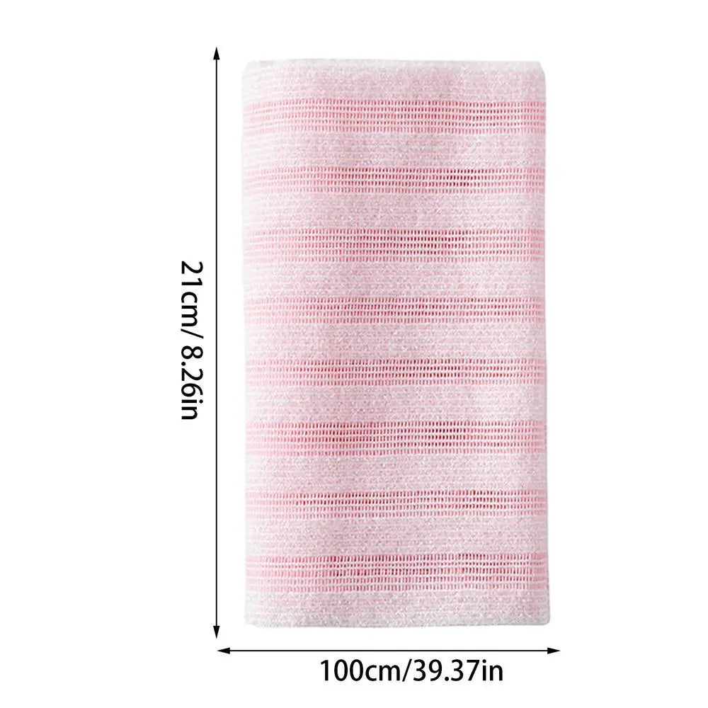Toalla exfoliante para baño