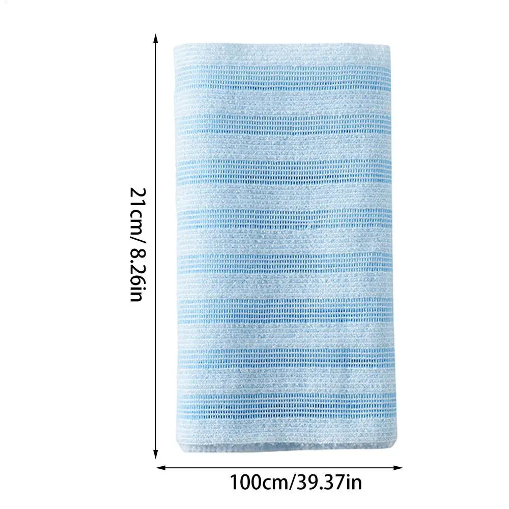 Toalla exfoliante para baño
